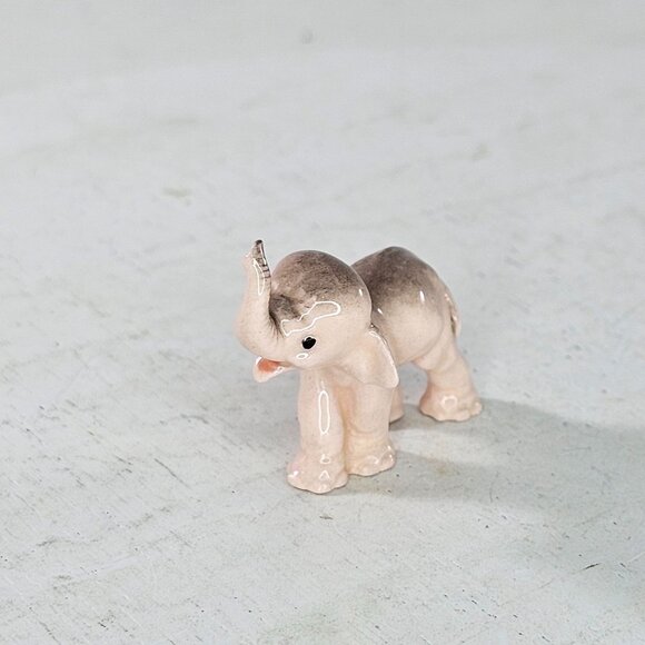 Hagen Renaker Krazy Kritters Pink Baby Elephant Miniature Figurine 50 Made - Picture 4 of 9